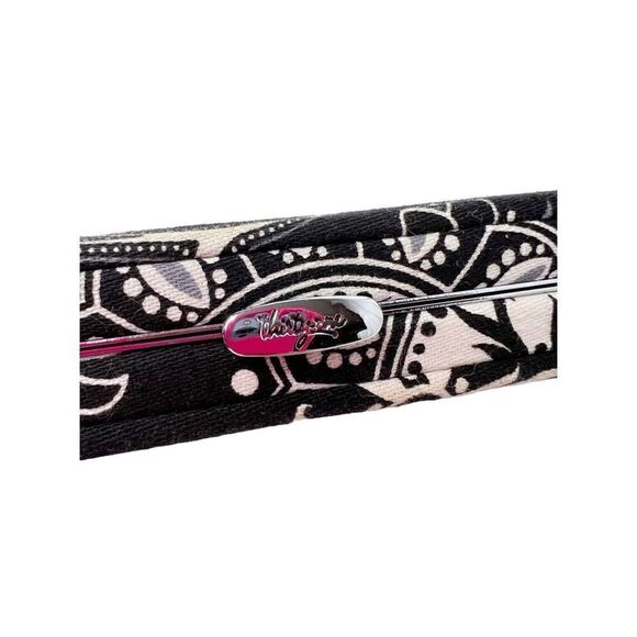 Thirty one black and white playful parade print hard shell  wallet - Picture 5 of 11